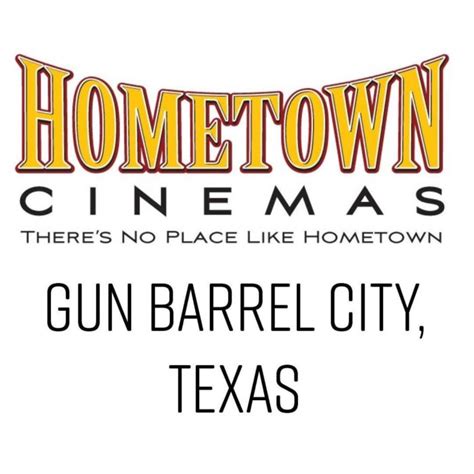 Movie in gun barrel city tx - 1380 West Main Street. Gun Barrel City, TX 75156. (903) 887-1207. Closed Now Today's hours: 10:30 am - 11:00 pm.